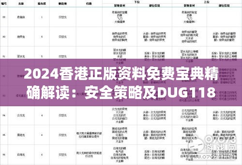 2024年全新澳版資料寶典，安全解析攻略_防護(hù)版HZG730.23