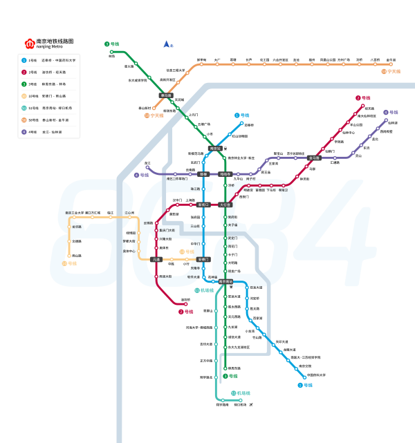 南京地鐵最新線路圖概覽，全面解析城市軌道交通發(fā)展脈絡(luò)