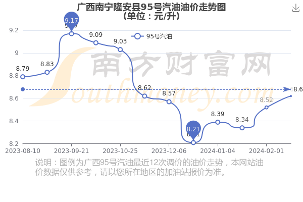 南寧汽油價(jià)格最新動態(tài)，奇妙旅程揭秘